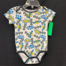 Load image into Gallery viewer, &quot;Hero, Zap!&quot; Batman Onesie
