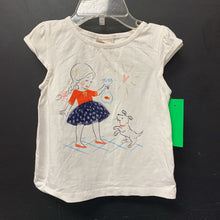 Load image into Gallery viewer, Girl w/Fish &amp; Dog Top
