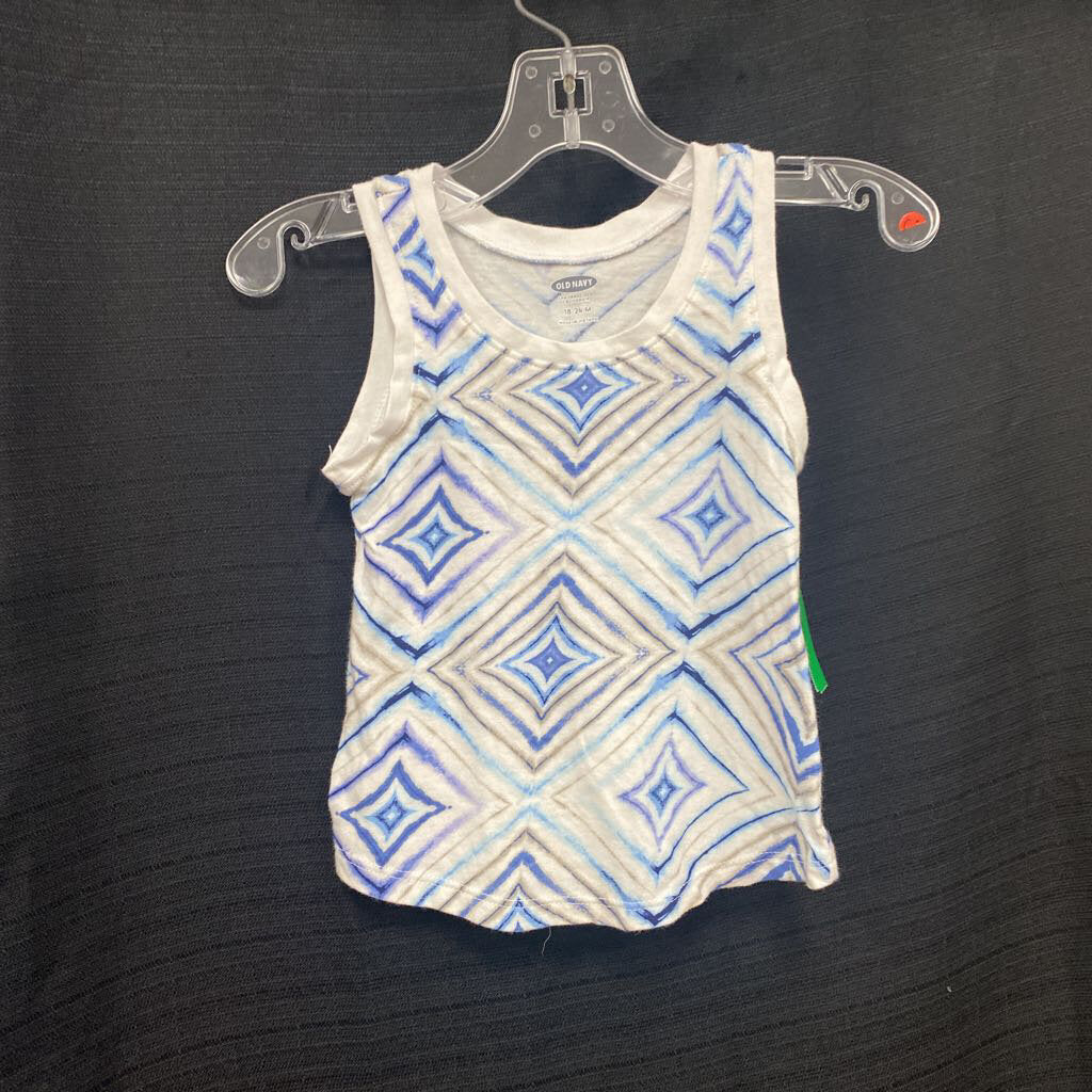 Diamond Pattern Tank Top