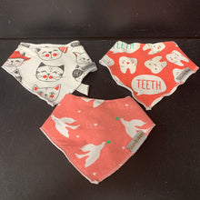 Load image into Gallery viewer, Assorted Bandana Bib 3 pck
