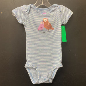 "snuggle time" Owl Onesie