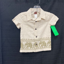 Load image into Gallery viewer, Elephant Button Down Shirt
