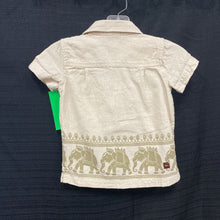 Load image into Gallery viewer, Elephant Button Down Shirt
