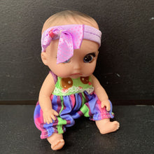 Load image into Gallery viewer, Mini baby in striped outfit
