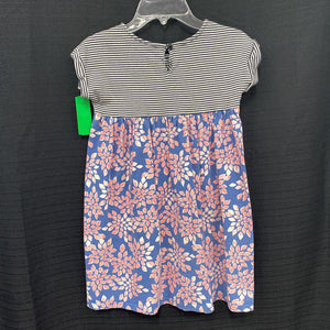Striped Flower Dress