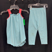 Load image into Gallery viewer, 2pc Striped Outfit
