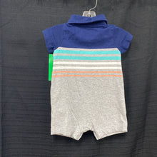 Load image into Gallery viewer, stripe collar outfit

