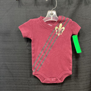 stripe vneck onesie (Littlest prince coture)