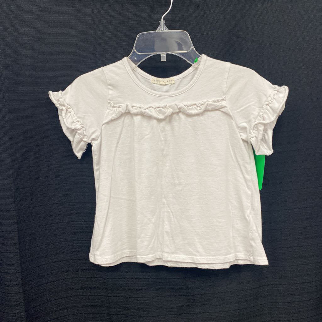 Ruffle Trim Top