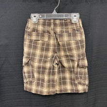Load image into Gallery viewer, Plaid Cargo Shorts
