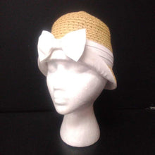 Load image into Gallery viewer, Straw Sun Hat w/bow
