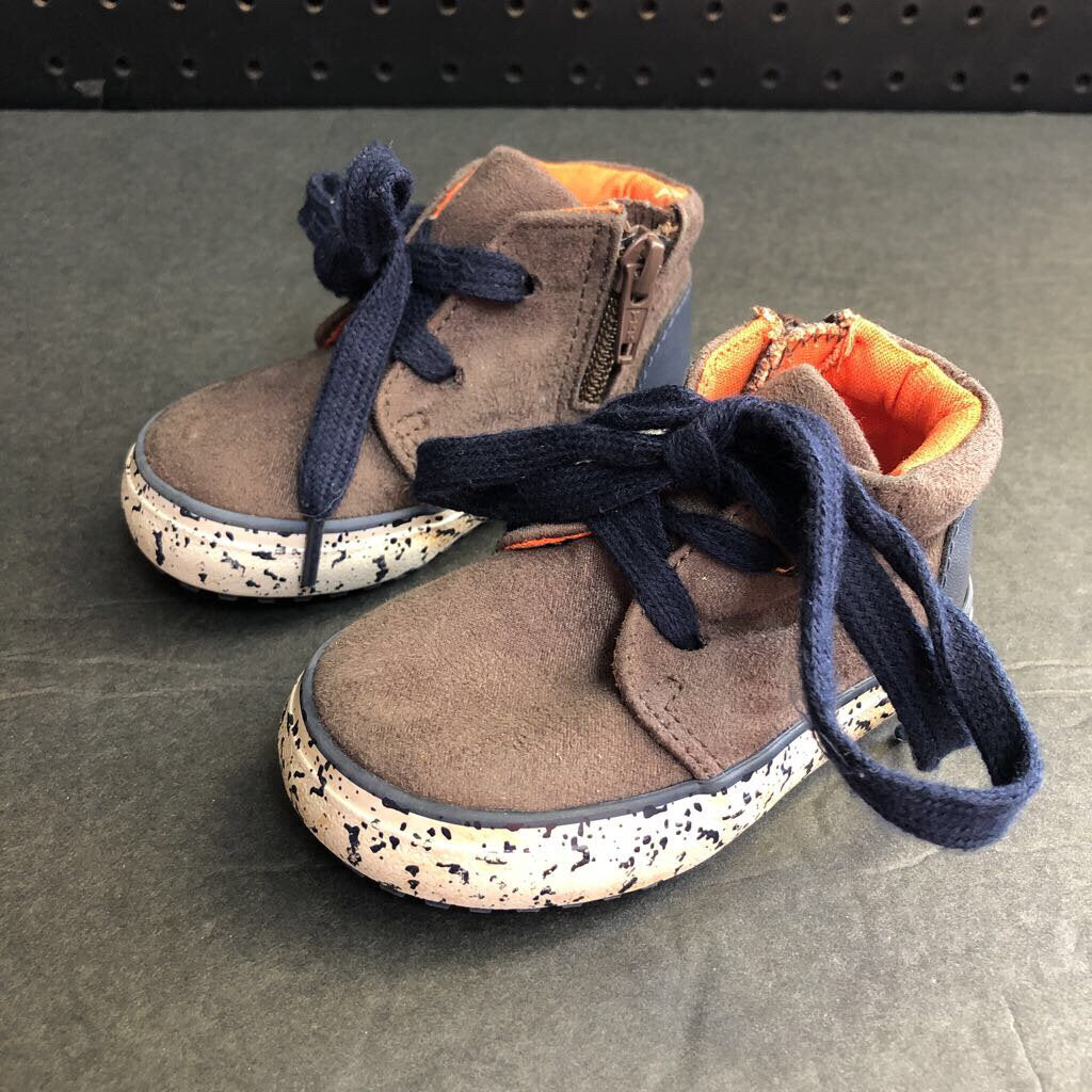 Boys Zip Up Shoes