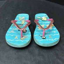 Load image into Gallery viewer, Girls Mermaid Flip Flops
