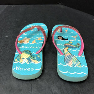Girls Mermaid Flip Flops