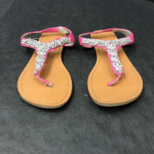 Load image into Gallery viewer, Girls Rhinestone Sandals
