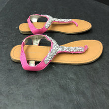 Load image into Gallery viewer, Girls Rhinestone Sandals
