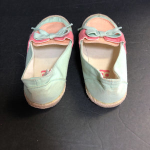 Girls Bow Slip On Shoes