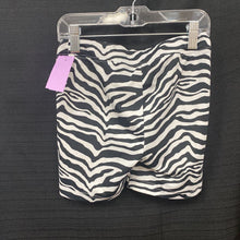 Load image into Gallery viewer, Zebra Print Athletic Shorts
