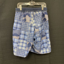Load image into Gallery viewer, Plaid Swim Trunks
