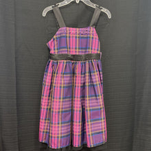 Load image into Gallery viewer, Plaid Sequin Dress
