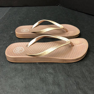 Girls Sparkly Flip Flops