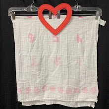 Load image into Gallery viewer, Heart Baby Girl Milestone Blanket
