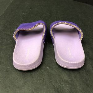Girls Sparkly Slide On Shoes (Watelves)