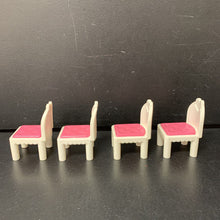 Load image into Gallery viewer, 4pk Doll House Chairs
