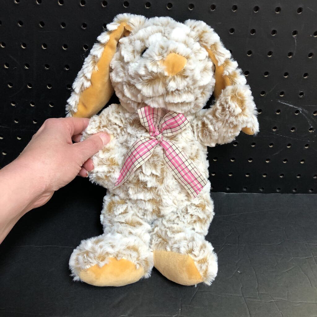 Bunny w/Bow Plush