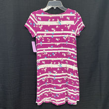 Load image into Gallery viewer, Striped Flower Dress
