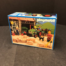 Load image into Gallery viewer, Farm Tractor w/Farmer &amp; Accessories 3500 1986 Vintage Collectible
