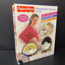 Load image into Gallery viewer, Prenatal-to-Nursery Baby Monitor Battery Operated
