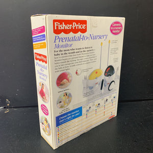 Prenatal-to-Nursery Baby Monitor Battery Operated