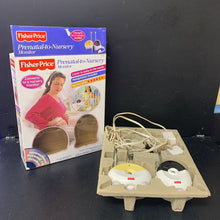 Load image into Gallery viewer, Prenatal-to-Nursery Baby Monitor Battery Operated
