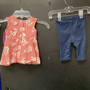 2pc Flower Outfit
