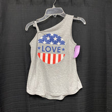 Load image into Gallery viewer, &quot;Love&quot; Sparkly USA Top
