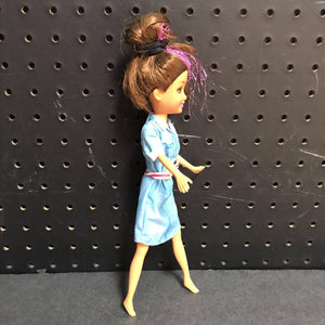 Doll in Denim Dress