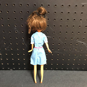 Doll in Denim Dress