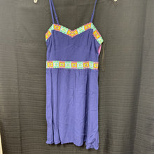 Load image into Gallery viewer, Patterned Trim Dress
