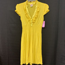 Load image into Gallery viewer, Ruffle Dress (Lipstick)
