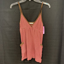 Load image into Gallery viewer, Striped Tank Top w/Pockets
