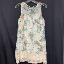 Load image into Gallery viewer, Flower Lace Hem Dress
