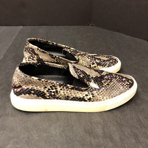 Girls Snake Print Shoes