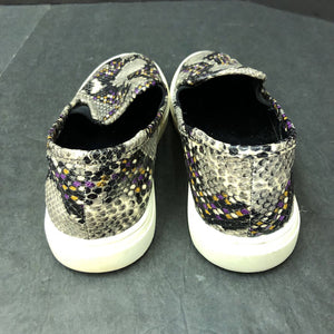 Girls Snake Print Shoes