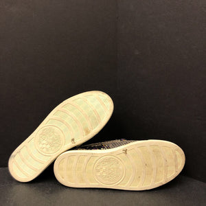 Girls Snake Print Shoes