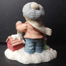 Load image into Gallery viewer, Rich "Always Paws For Holiday Treats" Figurine 1998 Vintage Collectible
