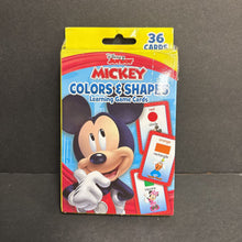 Load image into Gallery viewer, 36pk Colors &amp; Shapes Learning Game Cards
