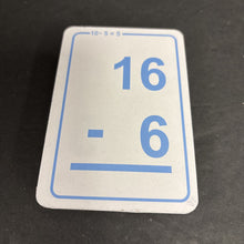 Load image into Gallery viewer, 52pk 0-12 Subtraction Flash Cards
