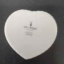 Load image into Gallery viewer, "Memory...a keepsake of the heart forever" Porcelain Heart Trinket Box
