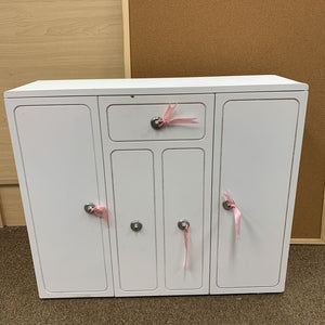 Wooden Doll Chest/Closet for 18" doll